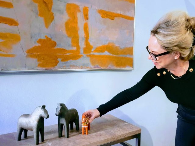 Ambassadör Karin Höglund i Riga